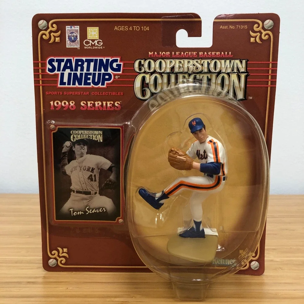 Kenner Starting Lineup Tom Seaver Action Figure Blue Mets 1998